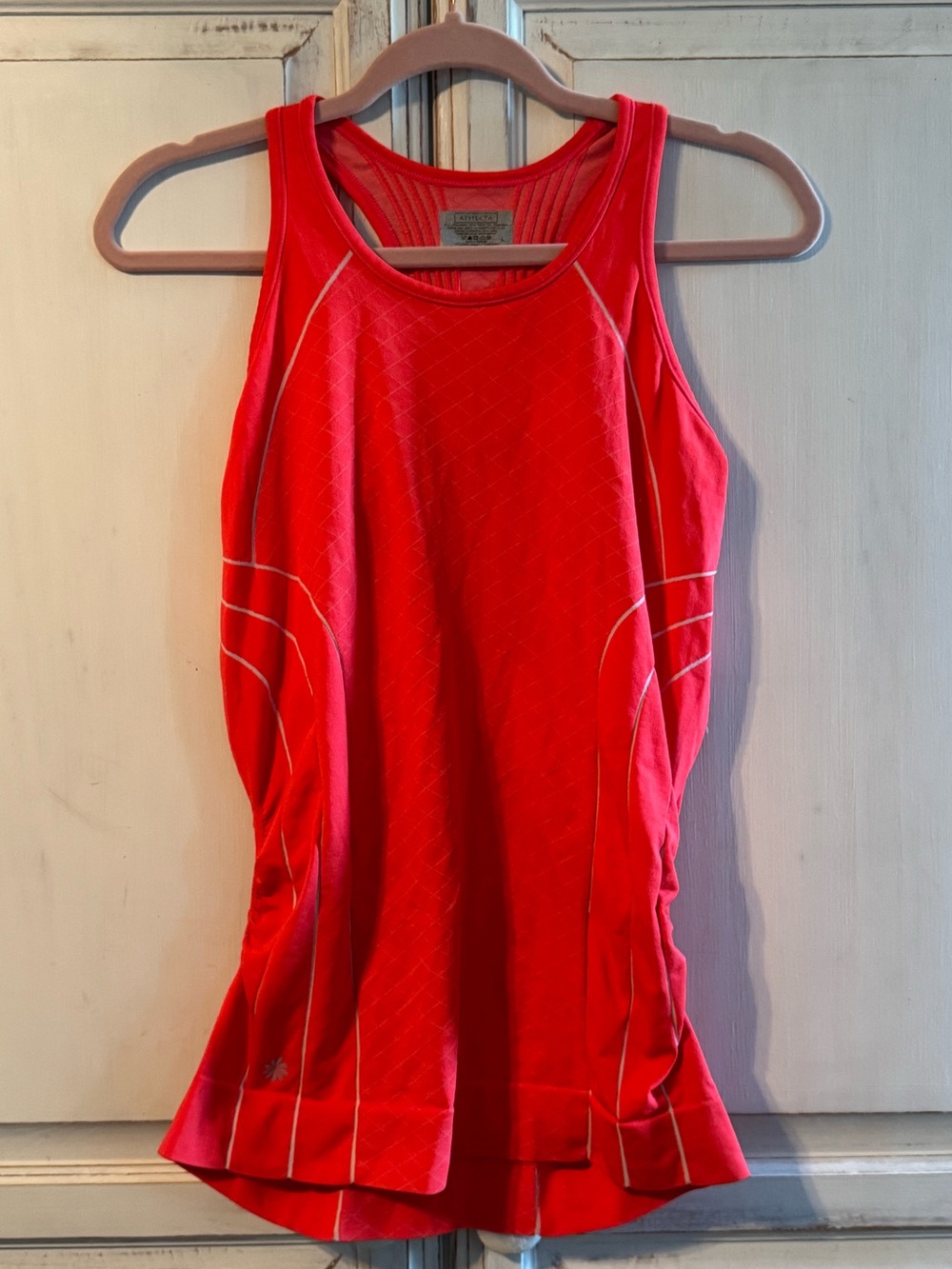 Athleta Women’s Coral Racerback Athletic Tank Top Built-In Support Size Large